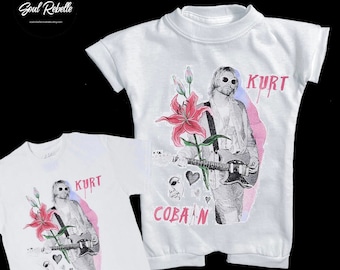 Punk Rock Band and Music T-shirt Romper for baby and toddler| UPCYCLED handmade music bodysuit for baby, Baby Shower gift, music lover gifts