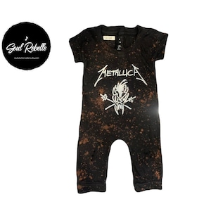 Bebe metallica Etsy Mexico