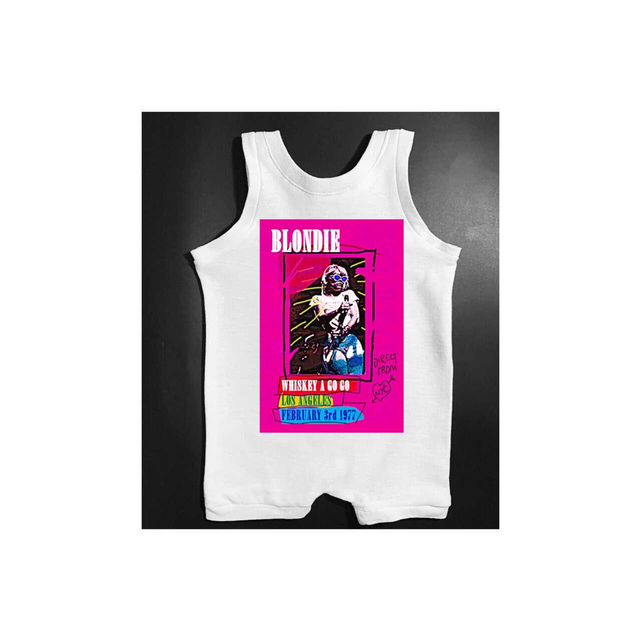 Blondie pop music band romper baby onesie toddler romper Etsy