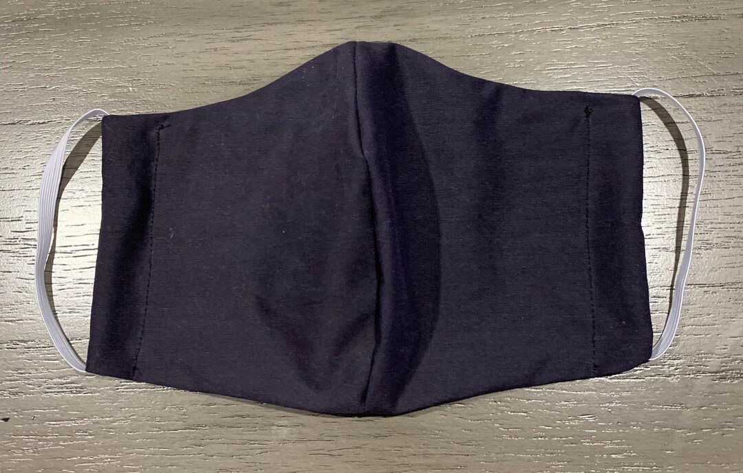 Reusable Face Mask Black Face Mask cloth Face Maskadult Etsy