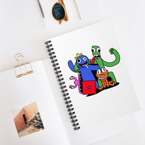 Rainbow Friends Spiral Notebook for Sale by TheBullishRhino