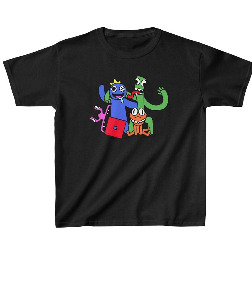 2023 Robloxing kid T shirt Boys Game Sports T-shirt Child Cartoon Short  sleeve top 3D