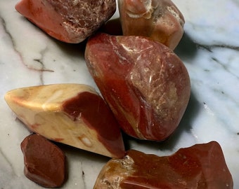 Tumbled Red Jasper (1oz = approximately 3 stones)