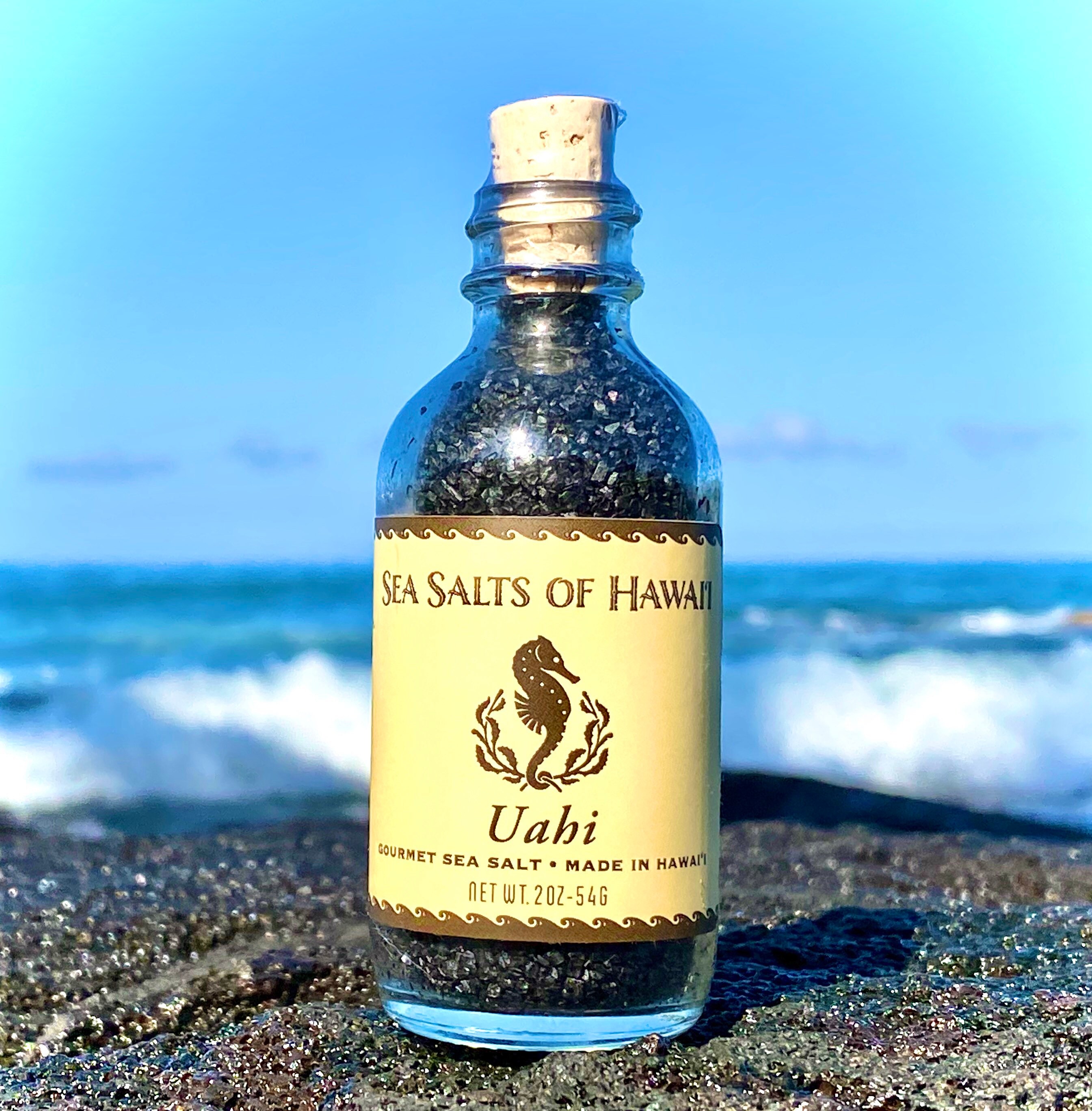 Hawaiian Gourmet Sea Salt Uniquely Flavored Deep Sea waters off Kona