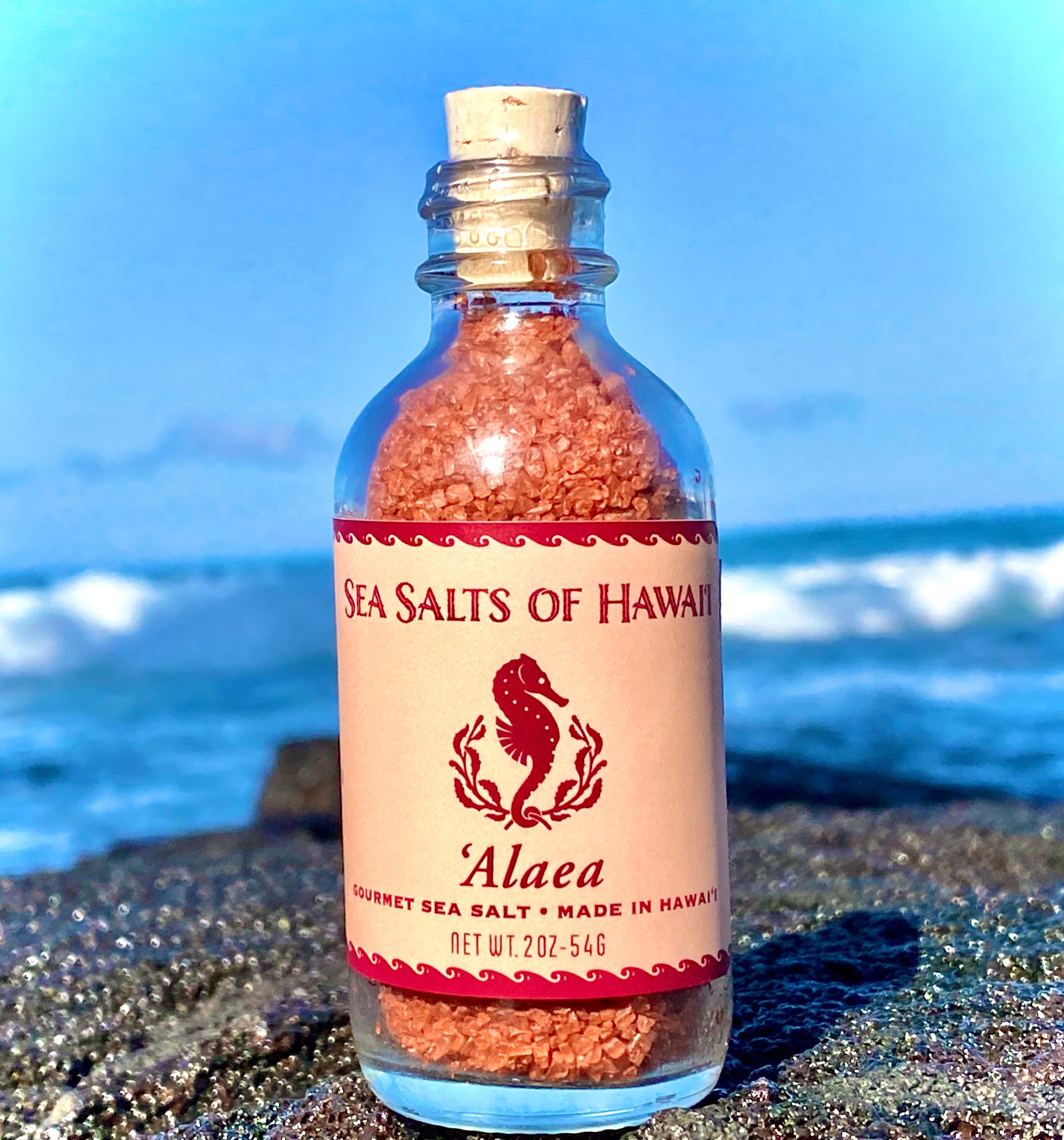 Hawaiian Gourmet Sea Salt Uniquely Flavored Deep Sea waters off Kona