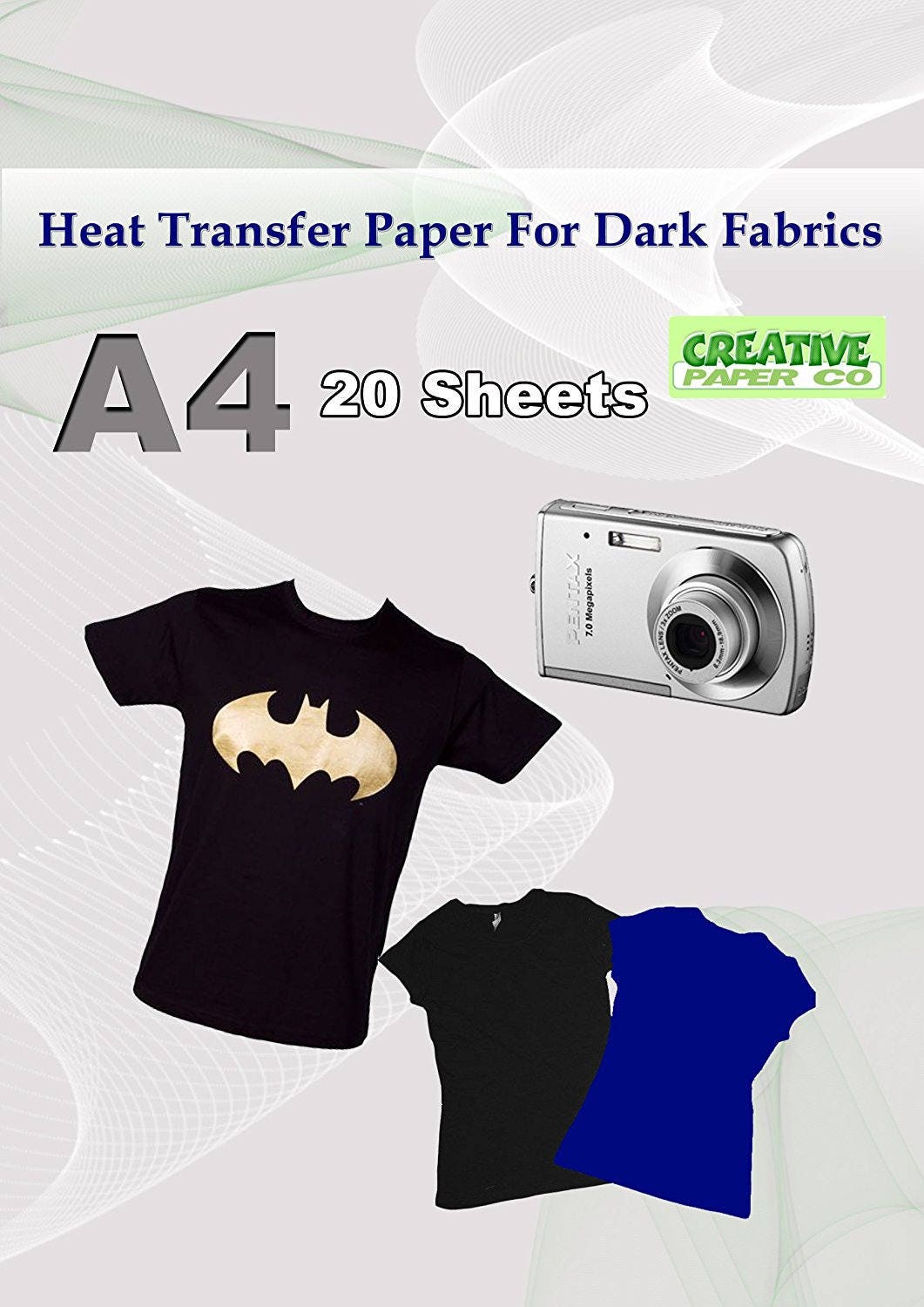 Dark Fabric Transfer Paper T Shirt Transfer Paper Etsy