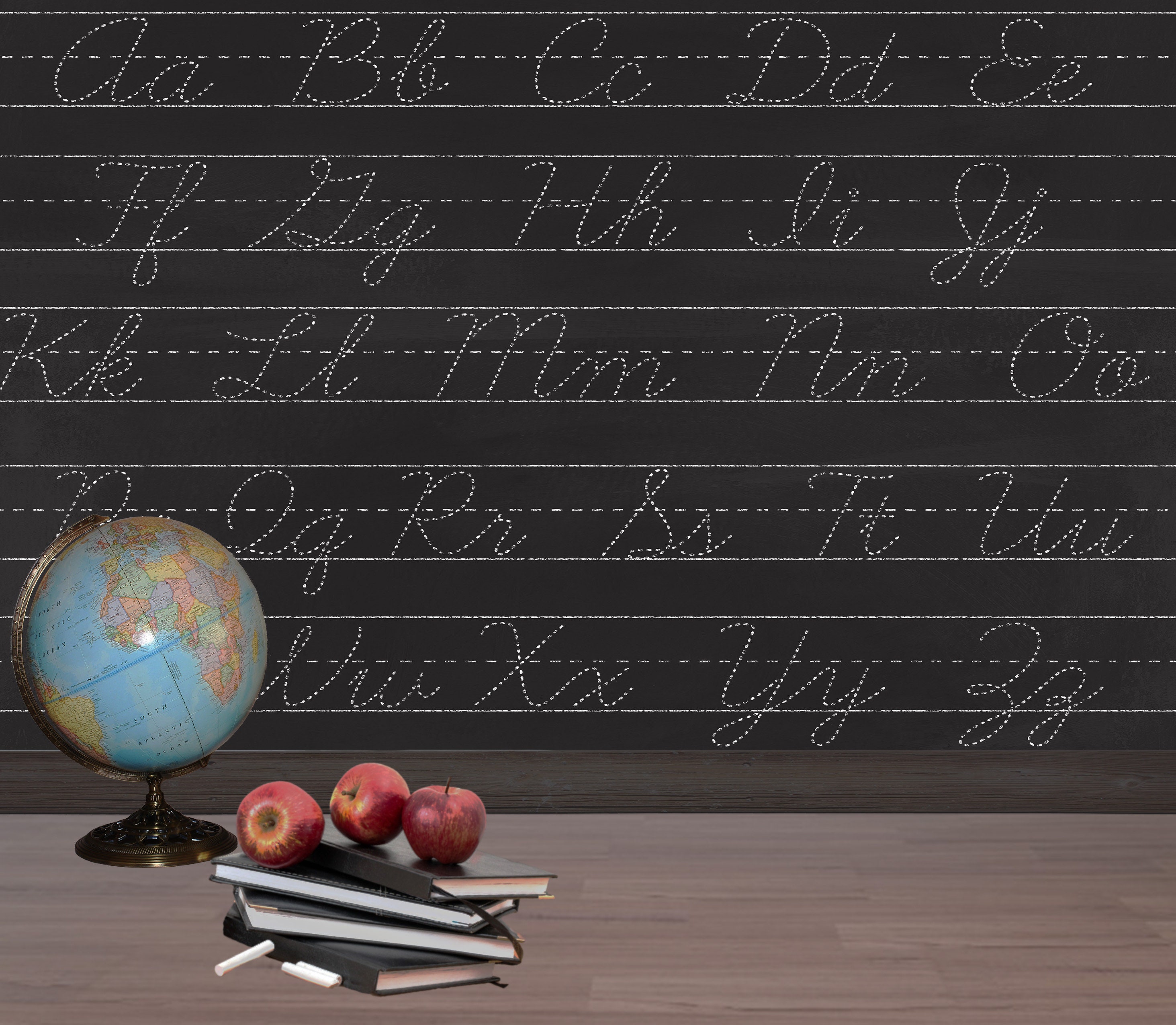 School Chalkboard Digital Backdrop - Photography Background Prop for ...