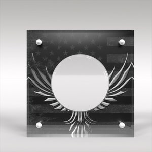 American Silver Eagle Dollar Perspex Coin Display