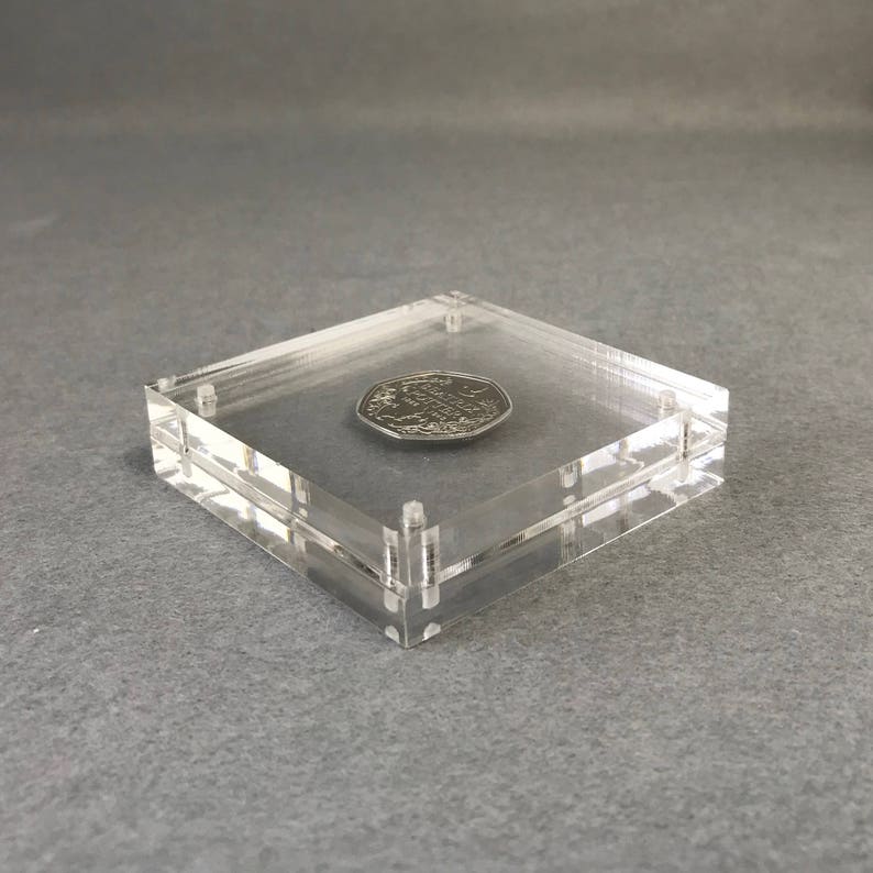 50p Perspex Coin Display Beatrix Potter Collection Coins Etsy UK