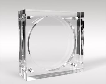 2.5 inch Coin Acrylic Display Case 63.5mm