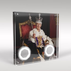 King Charles III Coronation Coin Display