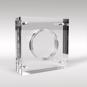 1oz Kanadische ahorn Blatt Münze Perspex/Acryl Vitrine 1,5 Zoll 38mm Münze Durchmesser