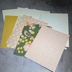 Kit de tarjetas de felicitación hechas a mano, sencillas y fáciles de hacer, con pájaros y flores, para principiantes, kit de manualidades para adultos y niños