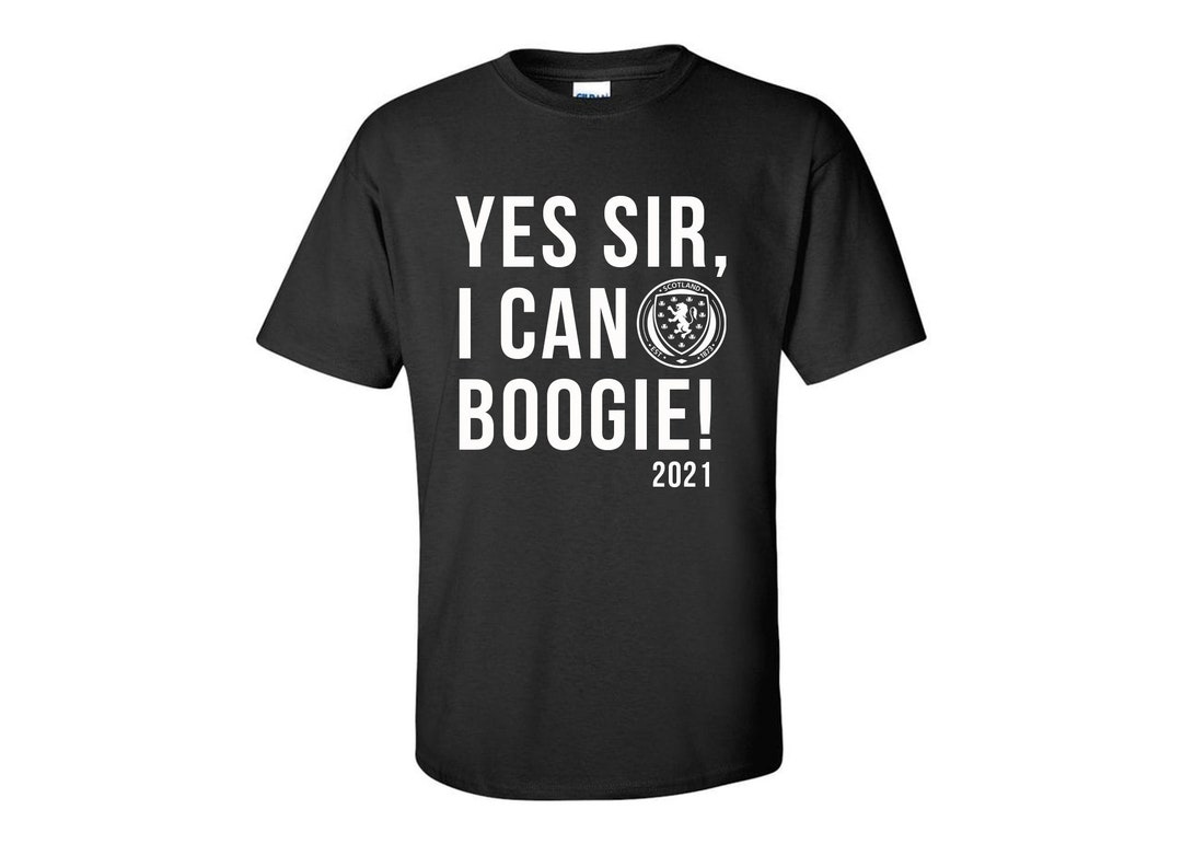 Yes Sir I Can Boogie Scotland Badge Euro 2021 Football Etsy UK
