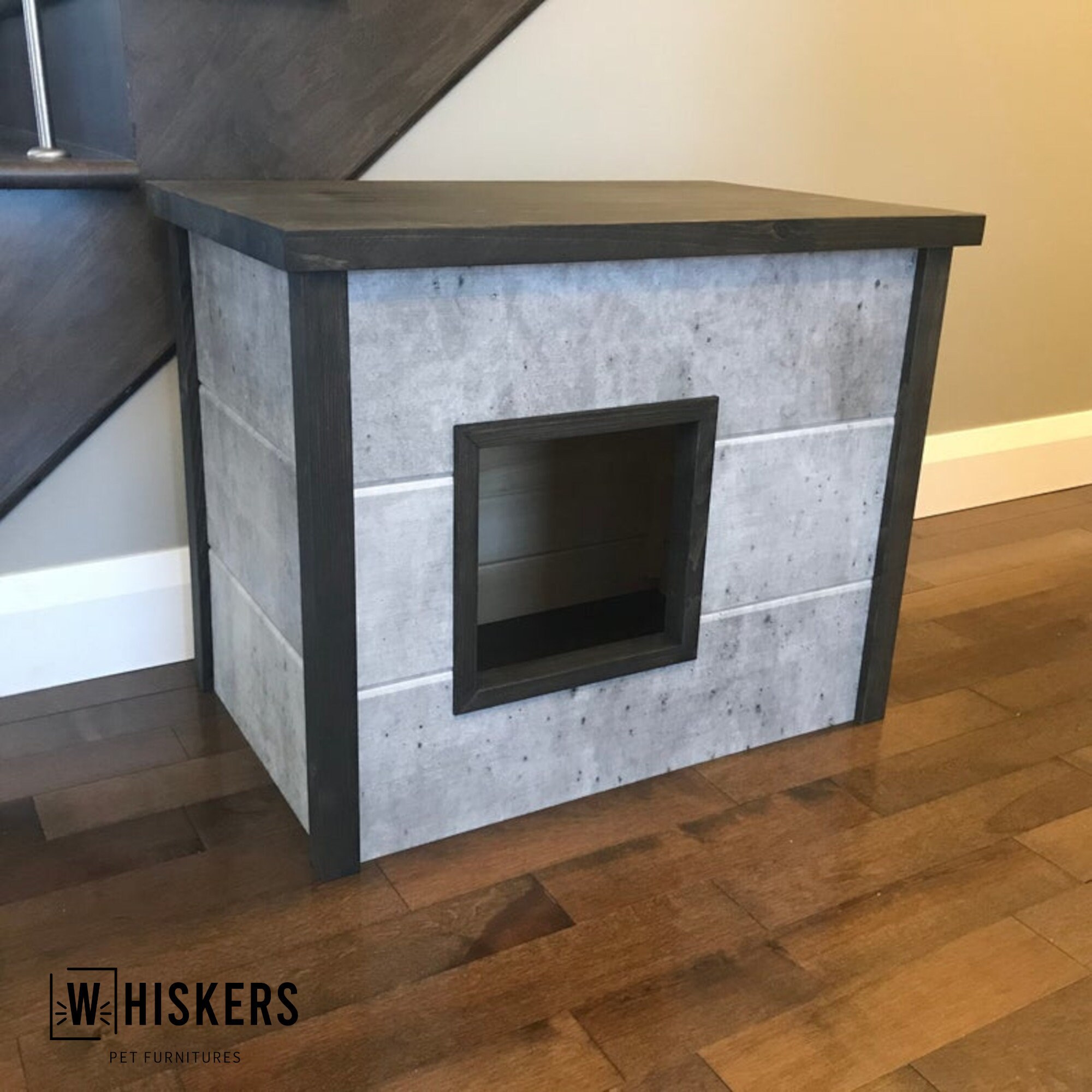 Cat Litter Cover Box original Model Compact Etsy