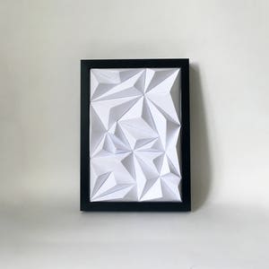 S / Crestas / Manualidades de papel / Póster de papel 3D / Bricolaje / Plantilla / PDF imprimible / Decoración del hogar