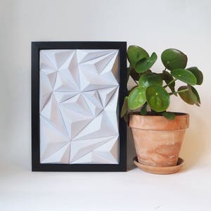 S Ridges Papercraft 3D Paper Poster DIY Template Printable pdf Home Decor image 6