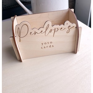 Porta-cartões Yoto, caixa de armazenamento Yoto personalizada, tocador Yoto, armazenamento de cartões Yoto