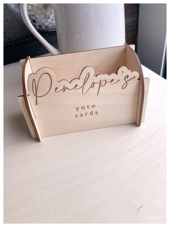 Yoto Card Holder, Personalised Yoto Storage Box, Yoto Player, Yoto Card  Storage - Etsy