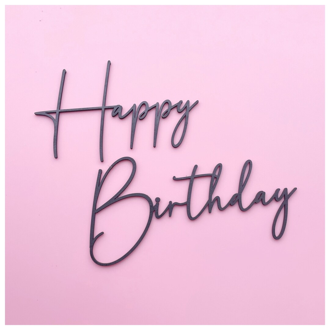 Happy Birthday Wall Sign Birthday Wall Sign Birthday Decorations