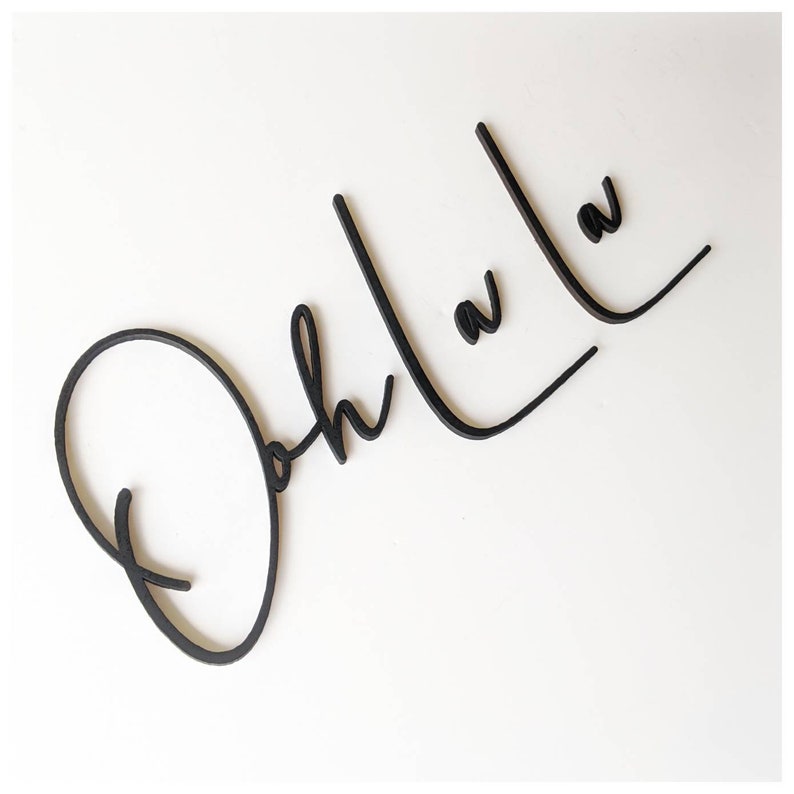 Custom Wood Wall Words, Personalized Quote Sign image 7
