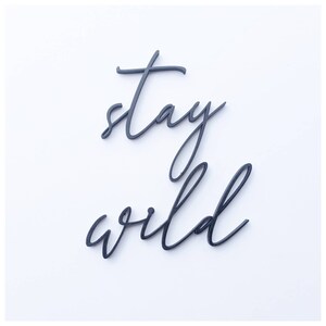 Custom Wood Wall Words, Personalized Quote Sign image 4