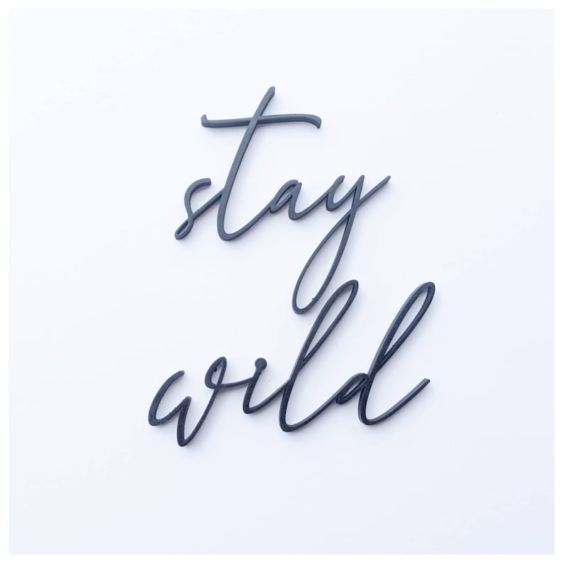 Custom Wood Wall Words, Personalized Quote Sign image 4
