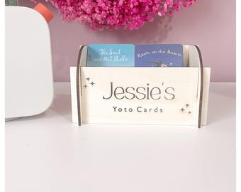 Yoto card holder, personalised Yoto storage box, Yoto player, Yoto card storage, star Yoto storage, Yoto holder, Yoto player cards