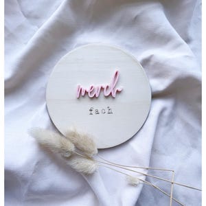 Merch fach/ Welsh baby plaque / Babi cymraeg/ Babi newydd/ new baby plaque / hello world / baby shower gift / baby announce / new arrival