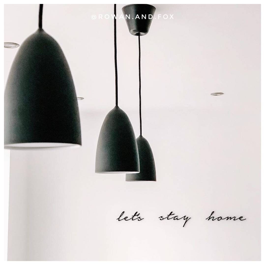 Custom Wooden Wall Words/ Lets' Stay Home/ Wall Words/ Etsy UK