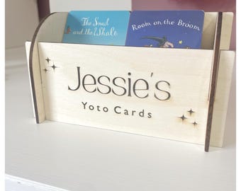 Yoto card holder, personalised Yoto storage box, Yoto player, Yoto card storage, star Yoto storage, Yoto holder, Yoto player cards