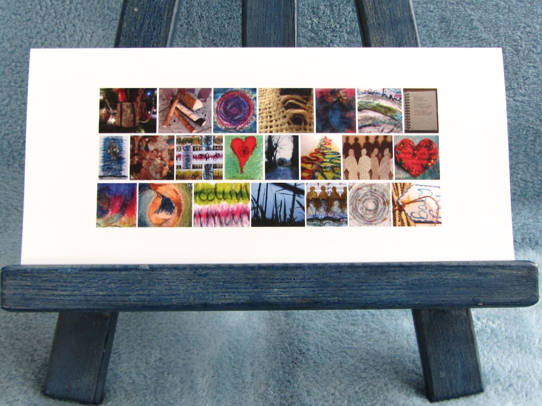 Christmas Card/note-let pack of X4 Cards advent - Etsy