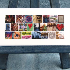 Tarjeta de Navidad / note-let - Arte original de Advent Life-Light