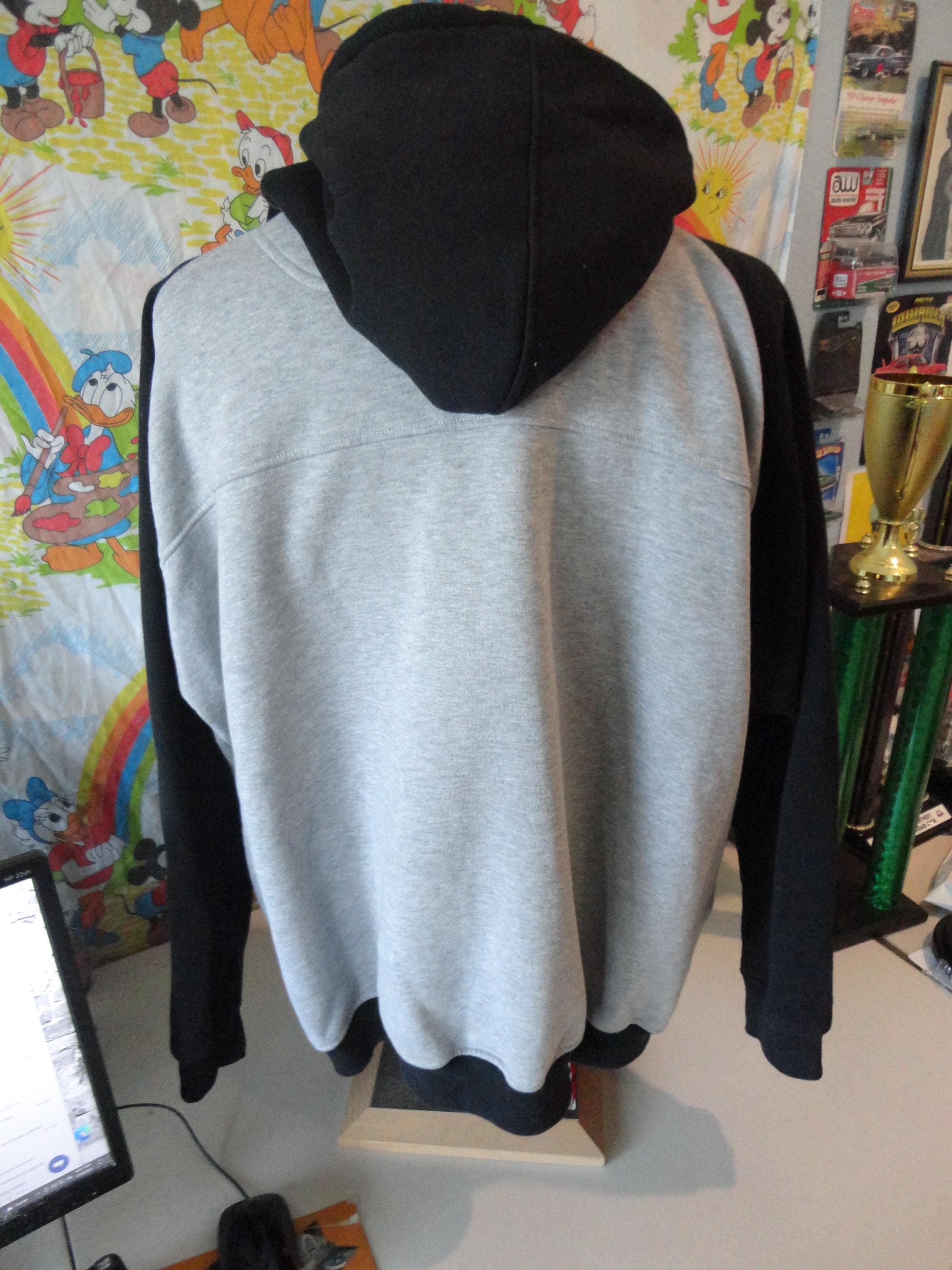 Y2K Vintage 90s South Pole Full Zip Hoodie Sweatshirt Size 2XL Rap