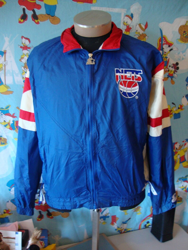 new jersey nets starter jacket