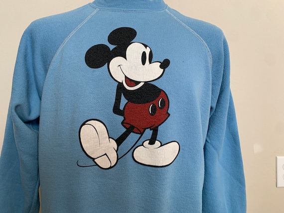 80s Mickey Mouse USA製 vintage sweat Vintage Disney Sweatshirt Mickey Mouse & Co Crewneck Mens