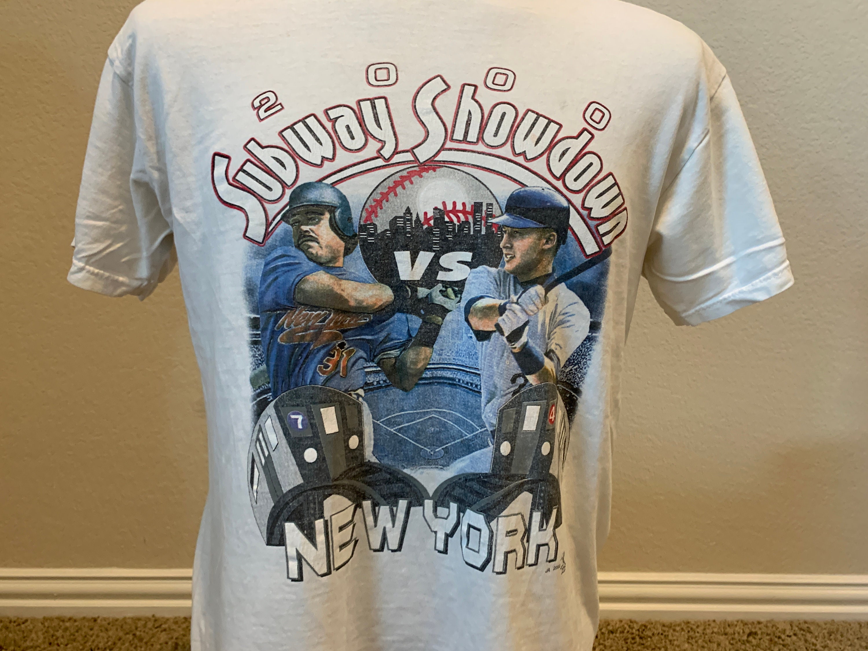 Mens THURMAN MUNSON Yankees Baseball Card Short-Sleeve Tee Shirt T-Shirt