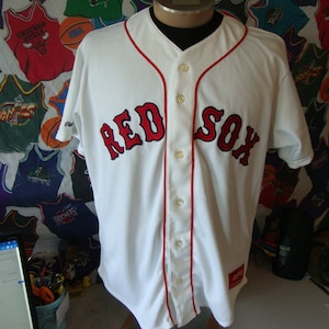 VTG 90'S MAJESTIC DIAMOND COLLECTION MLB BOSTON RED SOX AUTHENTIC JERSEY  SIZE M