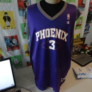 Vintage Phoenix Suns Stephon Marbury Champion NBA Jersey Size 52 XXL