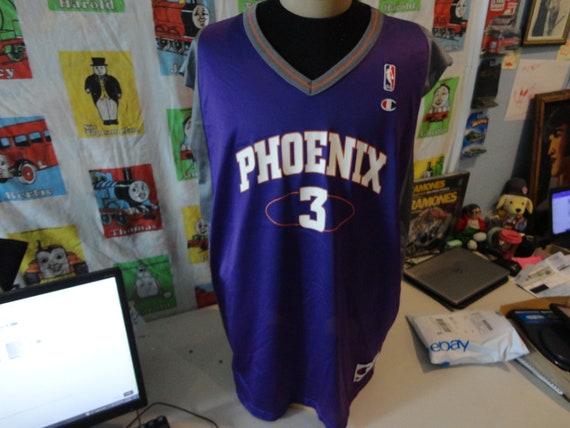 Vintage Phoenix Suns Stephon Marbury Champion NBA Jersey Size 