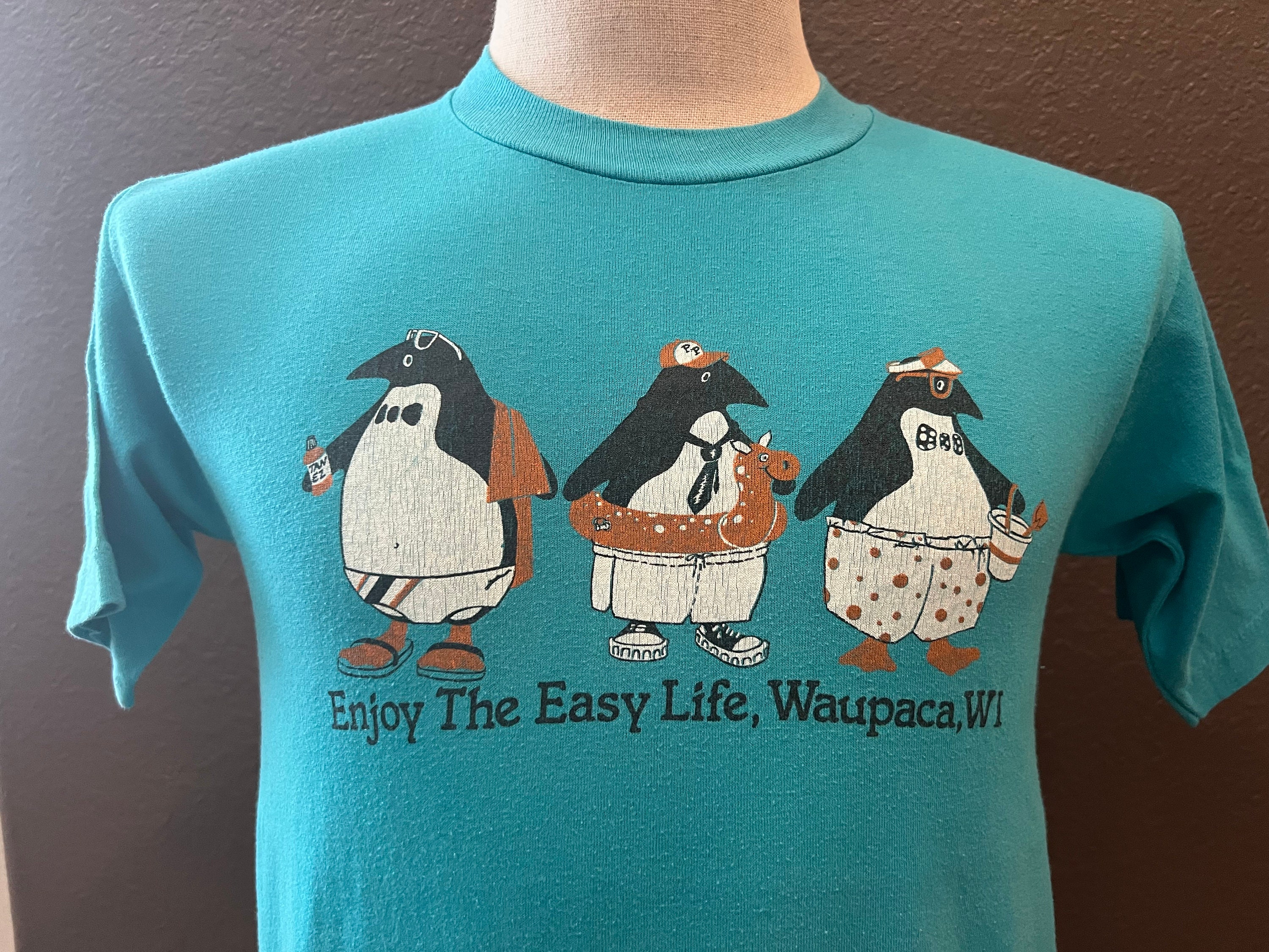 I Just Really Like Penguins' Unisex Ringer T-Shirt