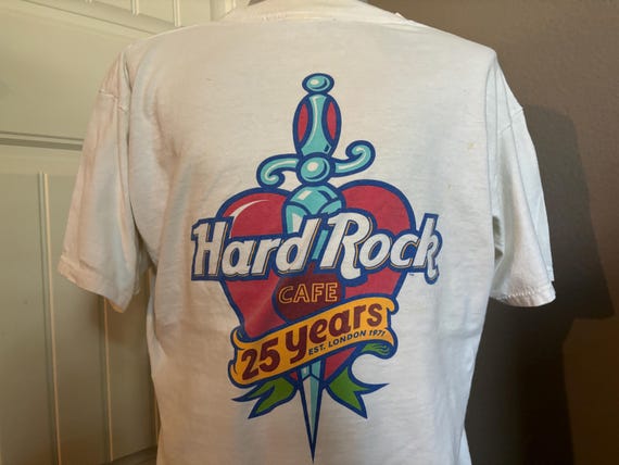 T-shirt vintage 90's Hard Rock Café New York - Made in USA (L) – Turtle Frip