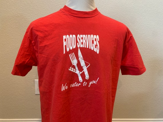 Vintage 80's Food Services "We Cater to You!" For… - image 1