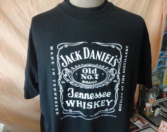 80's Jack Daniels Tennessee Whiskey Vintage Tee Shirt T-shirt - Etsy