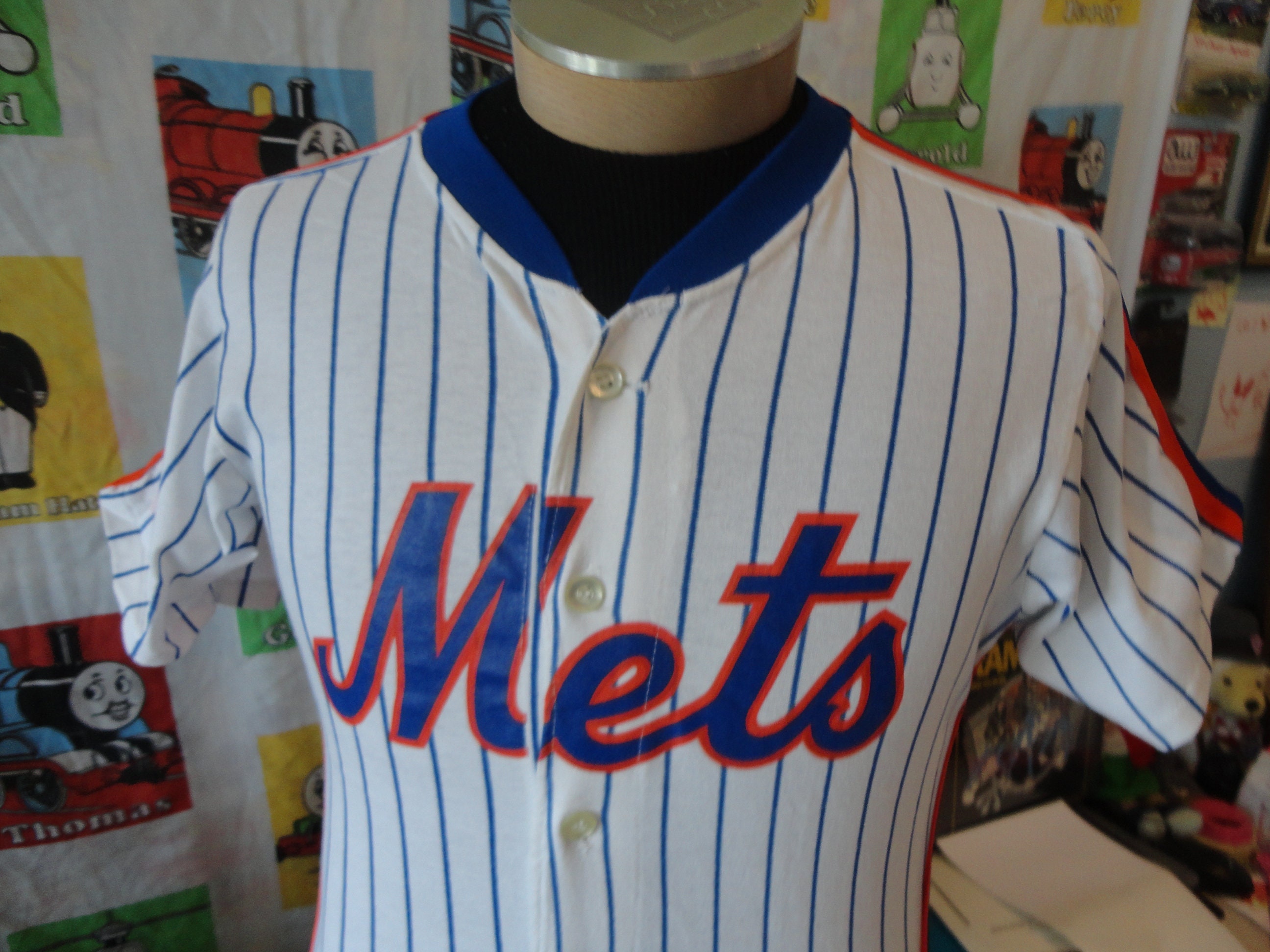 New York Mets Home/Away Men's Sport Cut Jersey LG