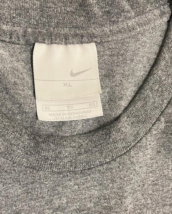 Vintage 2000's Nike Grey Y2K T-shirt Size XL - Etsy