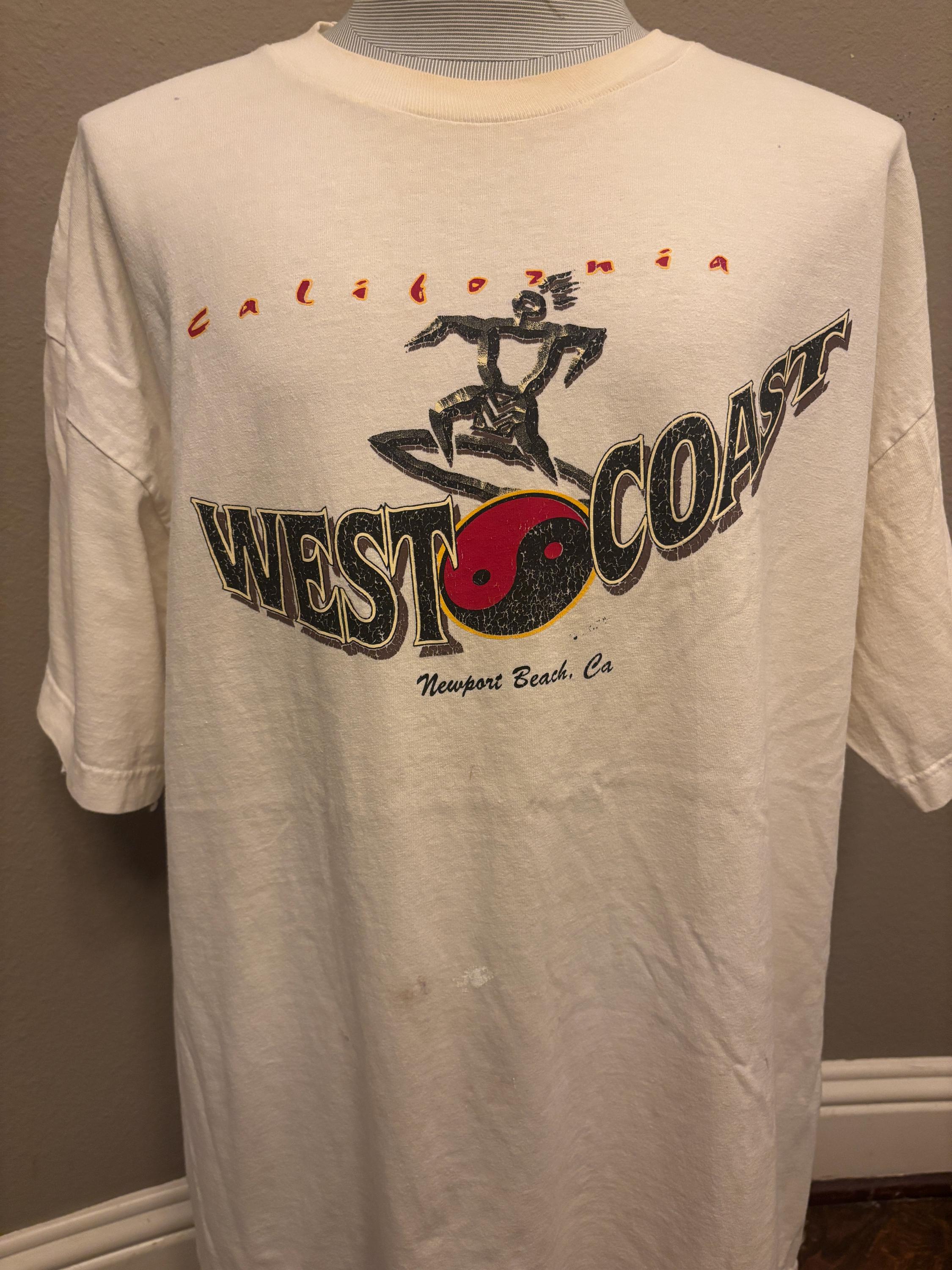 90s ニューポート Newport Tシャツ NEWPORT ニューポートブルー 両面 