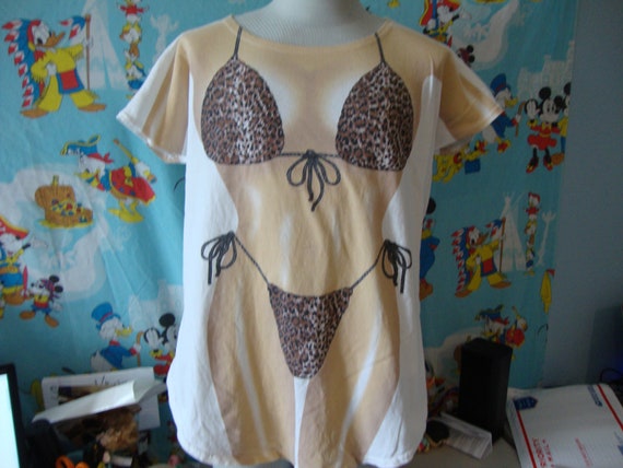 LA Imprints Fantasy Coverup Classic Couple's Bikini Bathing Suit Coverup  T-Shirt - LA IMPRINTS