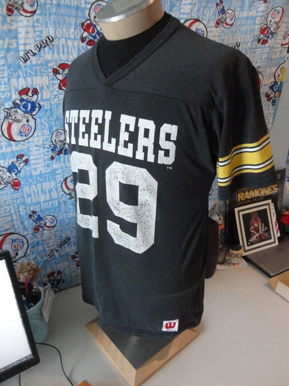 Vintage 80's Pittsburgh Steelers NFL #29 Wilson J… - image 3