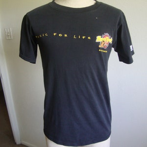 Vintage 90er Hard Rock Cafe Baltimore Souvenir Schwarzes T Shirt Size S
